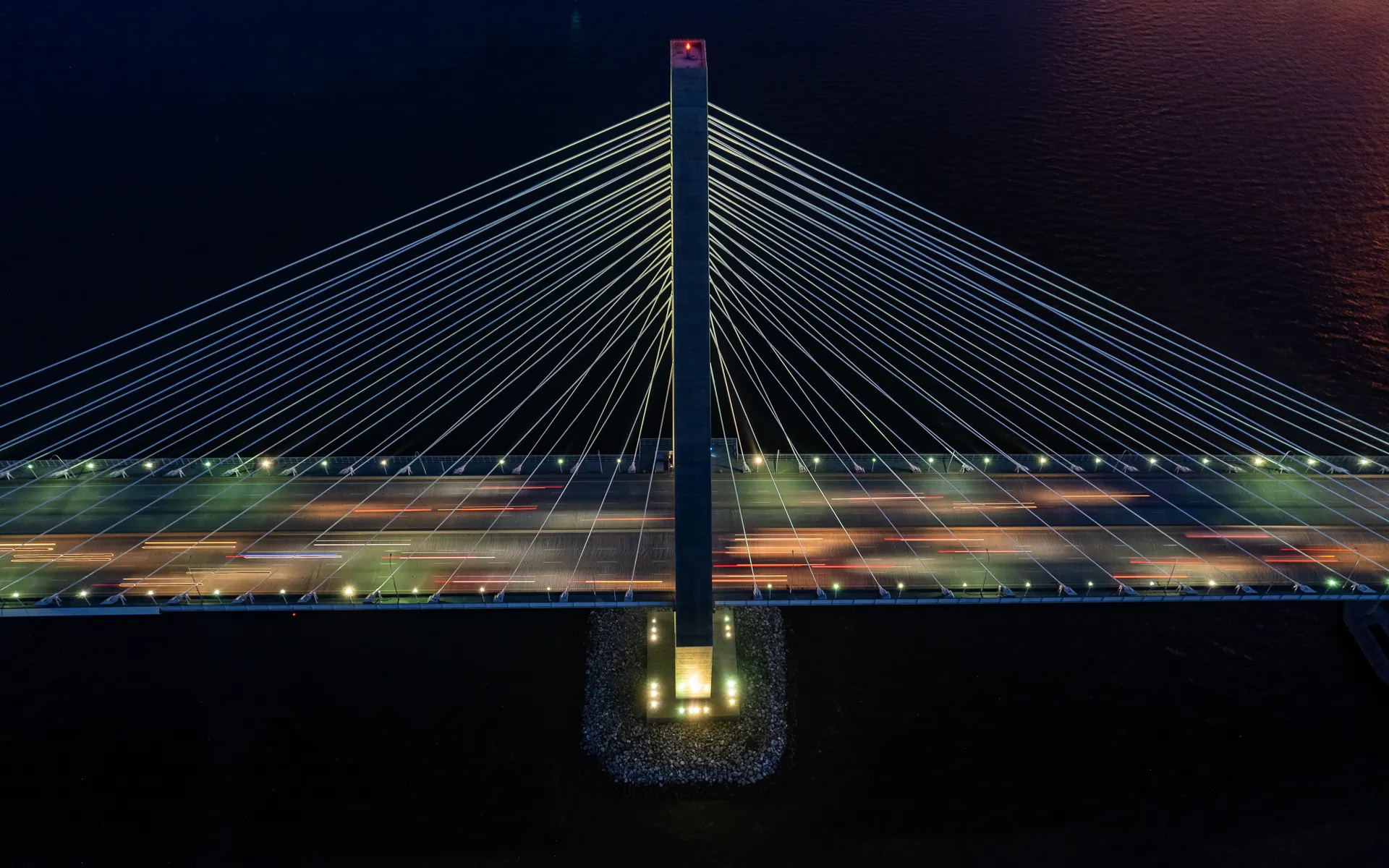 Aerial view of Charleston, South Carolina
